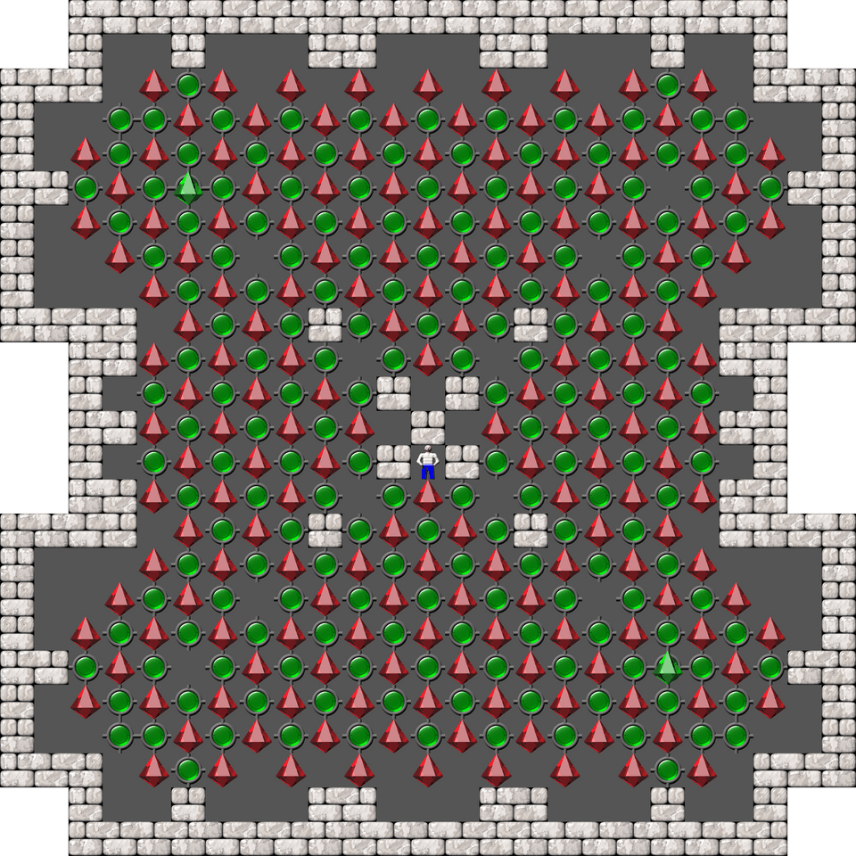 Sokoban David W. Skinner Arranged level 245